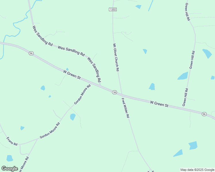 map of restaurants, bars, coffee shops, grocery stores, and more near 1344 West Green Street in Franklinton