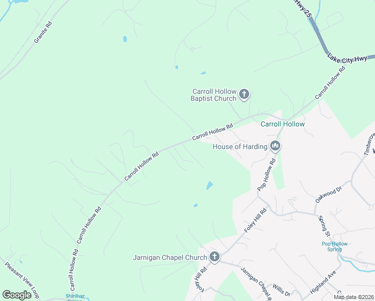 map of restaurants, bars, coffee shops, grocery stores, and more near 413 Carroll Hollow Road in Clinton