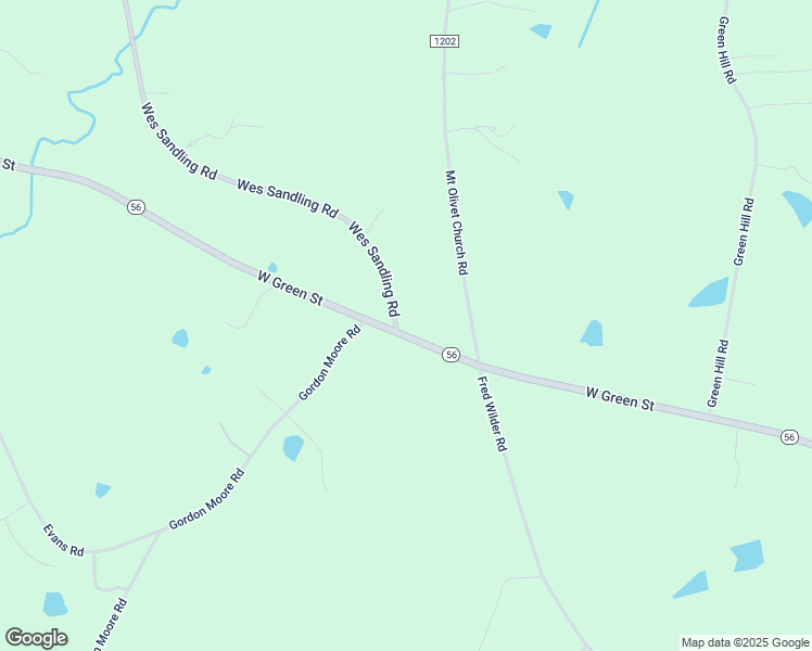 map of restaurants, bars, coffee shops, grocery stores, and more near 10 Wes Sandling Road in Franklinton
