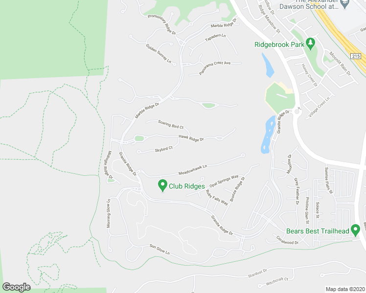 map of restaurants, bars, coffee shops, grocery stores, and more near 11 Skybird Court in Las Vegas