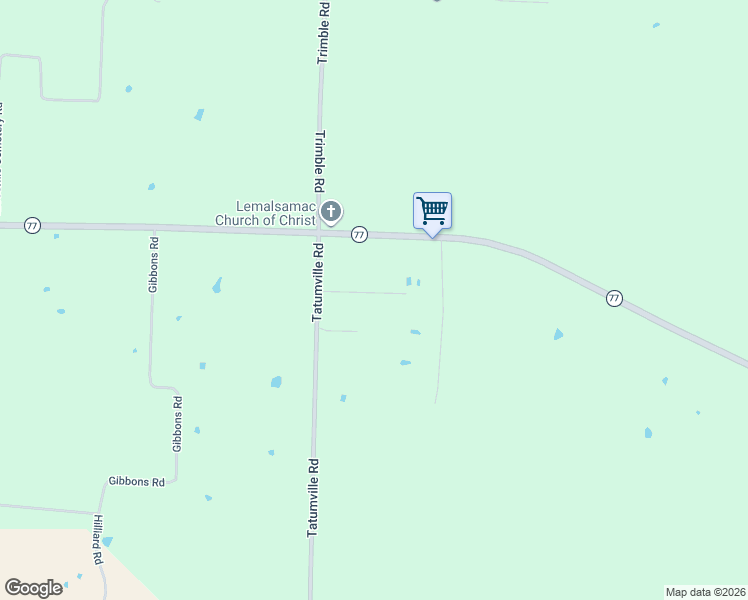 map of restaurants, bars, coffee shops, grocery stores, and more near 137 Churchton Subdivision Rd in Newbern