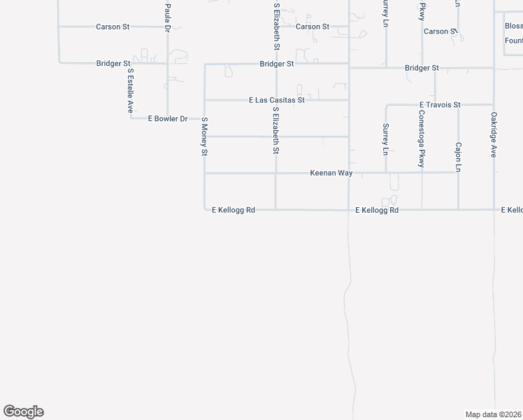 map of restaurants, bars, coffee shops, grocery stores, and more near 1700 East Kellogg Road in Pahrump