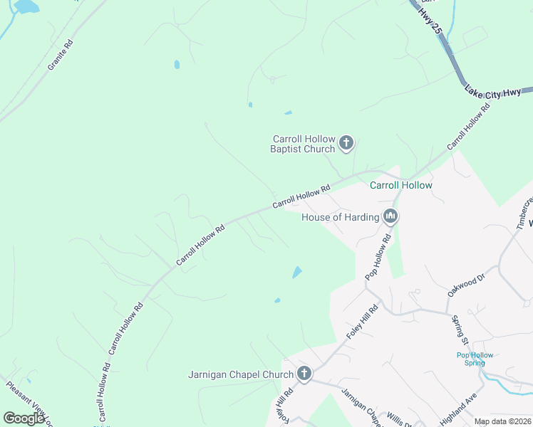 map of restaurants, bars, coffee shops, grocery stores, and more near 413 Carroll Hollow Road in Clinton