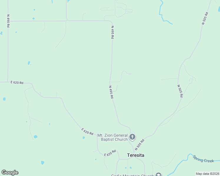 map of restaurants, bars, coffee shops, grocery stores, and more near 4067 North 495 Road in Rose