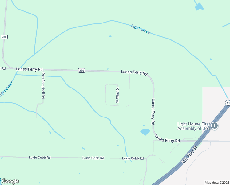 map of restaurants, bars, coffee shops, grocery stores, and more near 825 West Wind Drive in Newbern