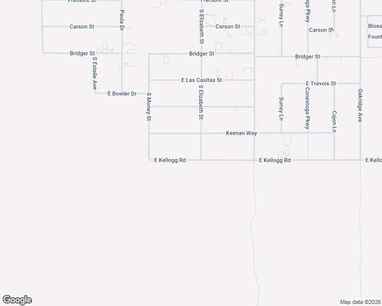 map of restaurants, bars, coffee shops, grocery stores, and more near 1700 East Kellogg Road in Pahrump