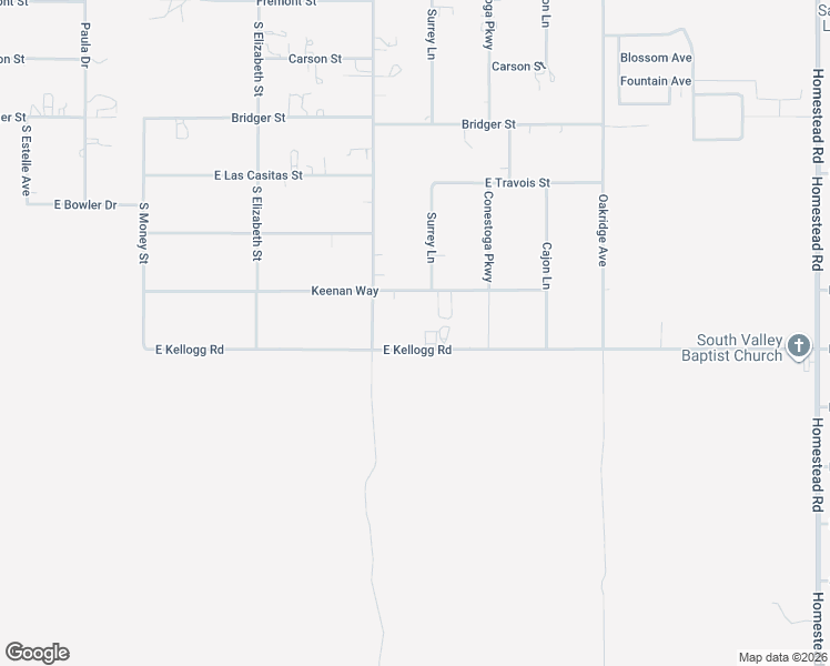 map of restaurants, bars, coffee shops, grocery stores, and more near 2090 East Kellogg Road in Pahrump