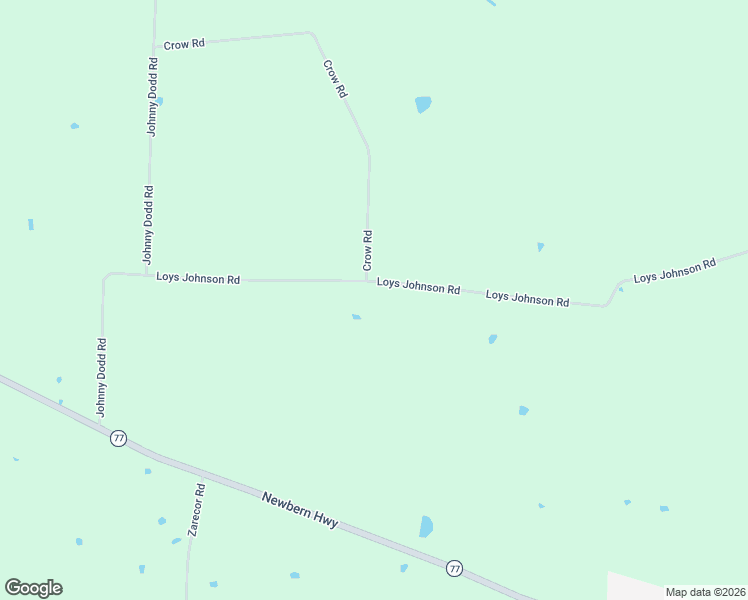 map of restaurants, bars, coffee shops, grocery stores, and more near 187 Loys Johnson Road in Newbern