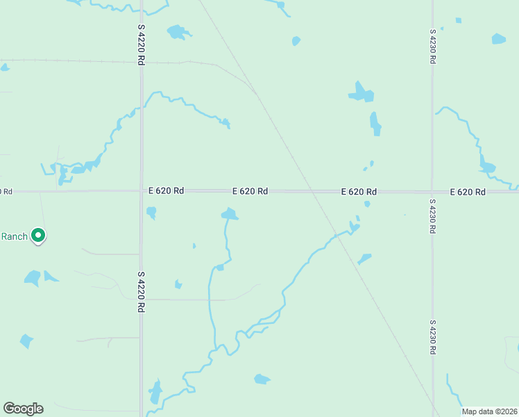 map of restaurants, bars, coffee shops, grocery stores, and more near 19420 East 620 Road in Inola