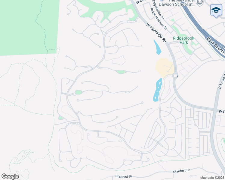 map of restaurants, bars, coffee shops, grocery stores, and more near 4 Soaring Bird Court in Las Vegas