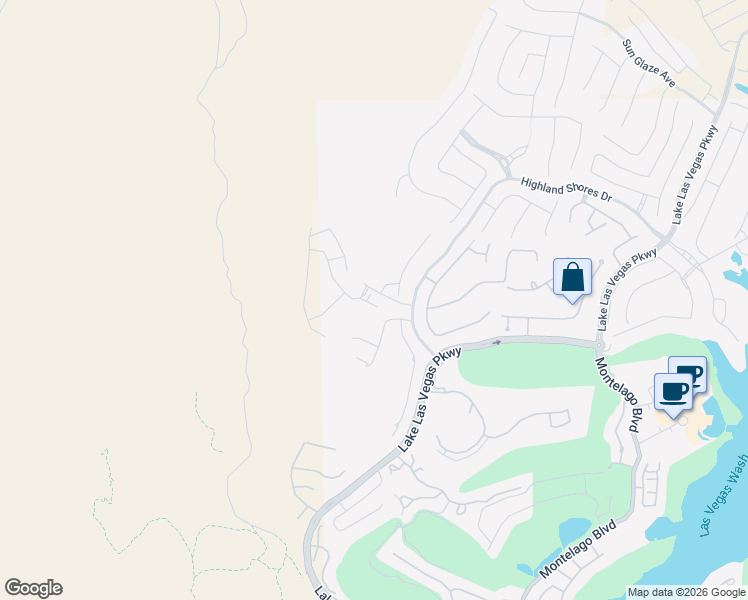 map of restaurants, bars, coffee shops, grocery stores, and more near 36 Honeymoon Drive in Henderson