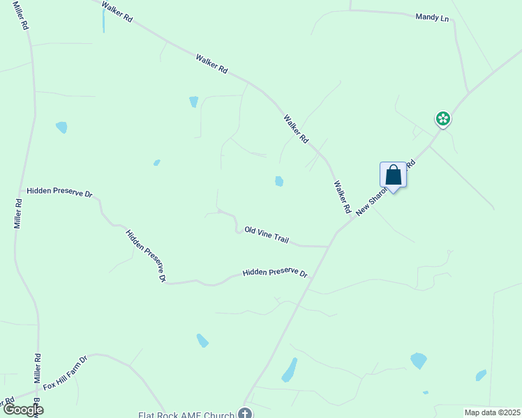 map of restaurants, bars, coffee shops, grocery stores, and more near 3612 Old Vine Trail in Hillsborough
