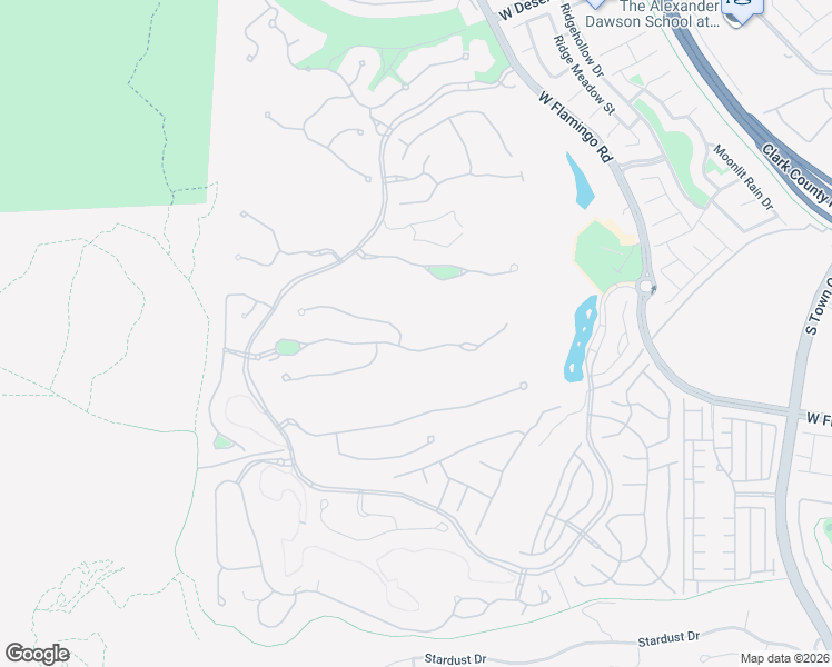 map of restaurants, bars, coffee shops, grocery stores, and more near 4 Soaring Bird Court in Las Vegas