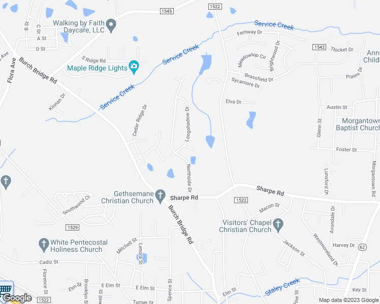 map of restaurants, bars, coffee shops, grocery stores, and more near 1711 Capstone Drive in Burlington