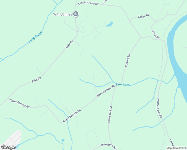 map of restaurants, bars, coffee shops, grocery stores, and more near 3570 Baker Springs Road in White Pine