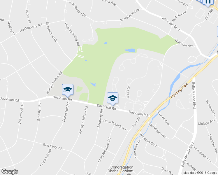 map of restaurants, bars, coffee shops, grocery stores, and more near 5113 Annesway Drive in Nashville