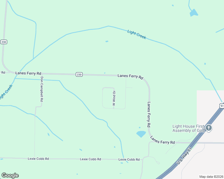 map of restaurants, bars, coffee shops, grocery stores, and more near 825 West Wind Drive in Newbern