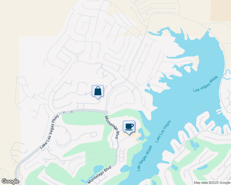 map of restaurants, bars, coffee shops, grocery stores, and more near 33 Falling Ridge Lane in Henderson