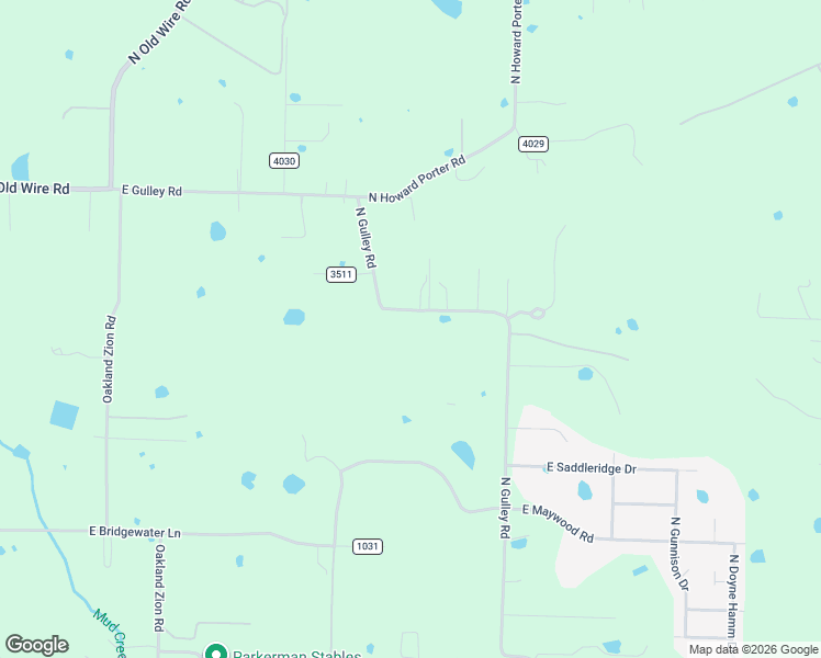 map of restaurants, bars, coffee shops, grocery stores, and more near 3845-3871 North Gulley Road in Fayetteville