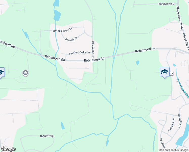 map of restaurants, bars, coffee shops, grocery stores, and more near 5944-5998 Glad Acres Road in Pfafftown