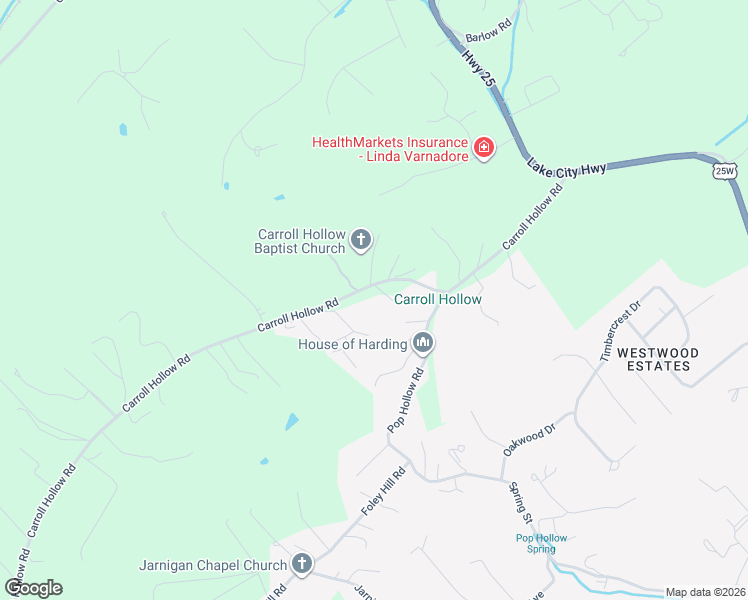 map of restaurants, bars, coffee shops, grocery stores, and more near 120 Carroll Creek Lane in Clinton
