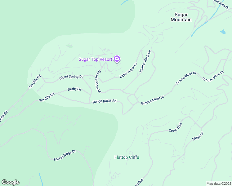 map of restaurants, bars, coffee shops, grocery stores, and more near 1855 Grouse Moor Drive in Sugar Mountain