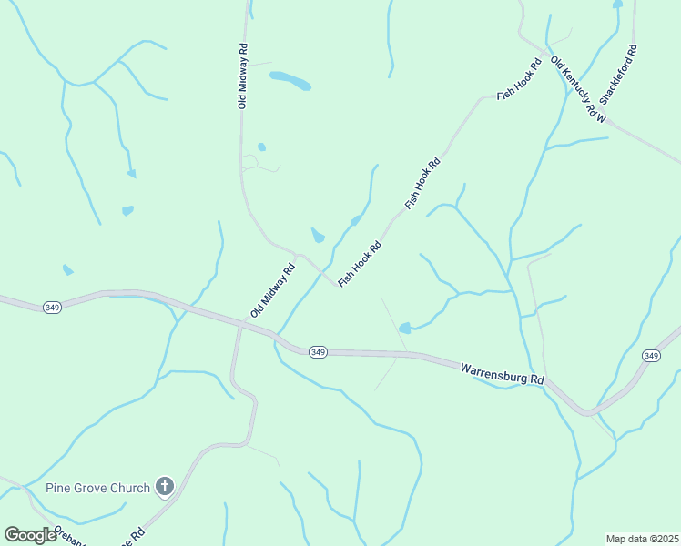 map of restaurants, bars, coffee shops, grocery stores, and more near 879 Fish Hook Rd in Mosheim