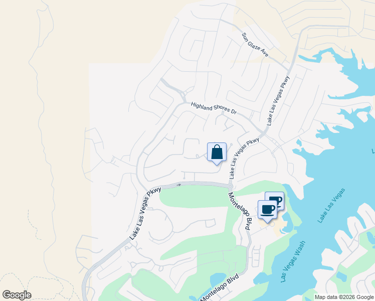 map of restaurants, bars, coffee shops, grocery stores, and more near 47 Portezza Drive in Henderson