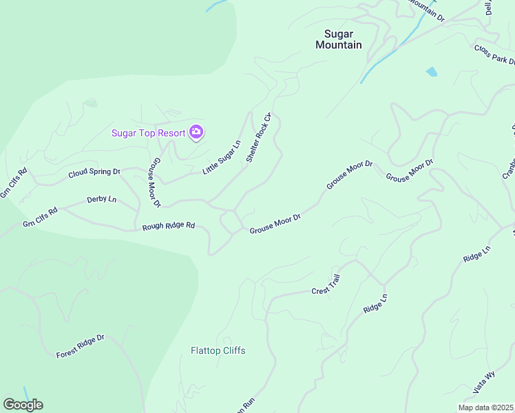 map of restaurants, bars, coffee shops, grocery stores, and more near 1664 Grouse Moor Drive in Sugar Mountain