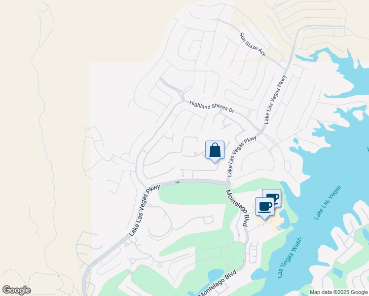 map of restaurants, bars, coffee shops, grocery stores, and more near 33 Reverie Heights Avenue in Henderson