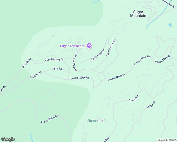 map of restaurants, bars, coffee shops, grocery stores, and more near 1855 Grouse Moor Drive in Sugar Mountain