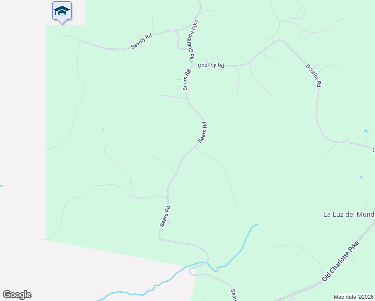 map of restaurants, bars, coffee shops, grocery stores, and more near 4510 Sears Road in Pegram