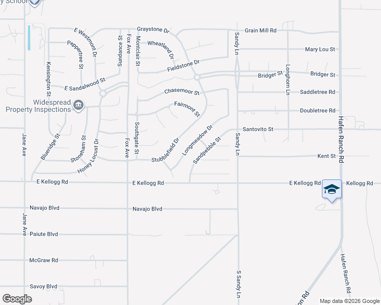 map of restaurants, bars, coffee shops, grocery stores, and more near 6931 Sandpebble Street in Pahrump