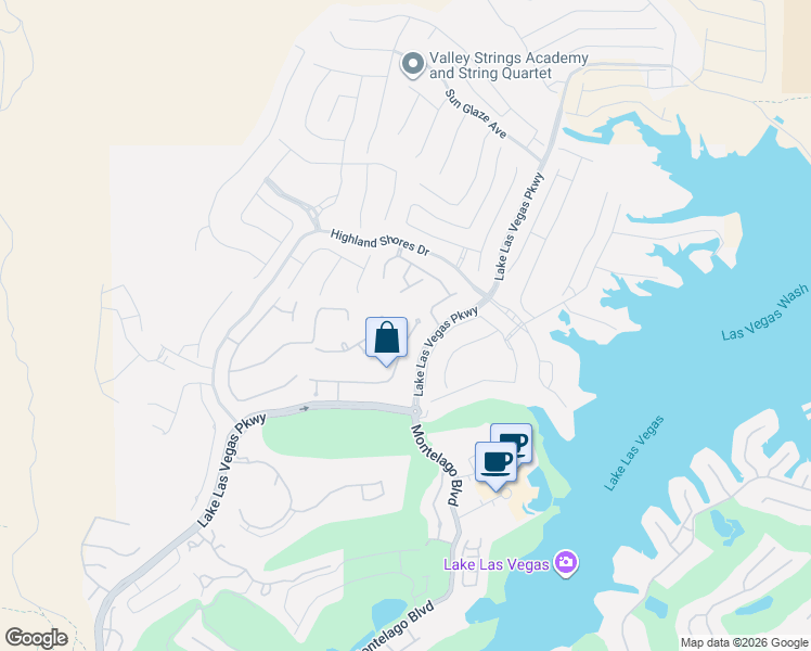 map of restaurants, bars, coffee shops, grocery stores, and more near 29 Moltrasio Lane in Henderson