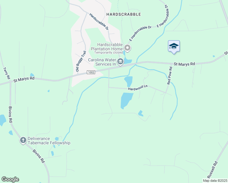 map of restaurants, bars, coffee shops, grocery stores, and more near 205 Dunnegan Road in Hillsborough