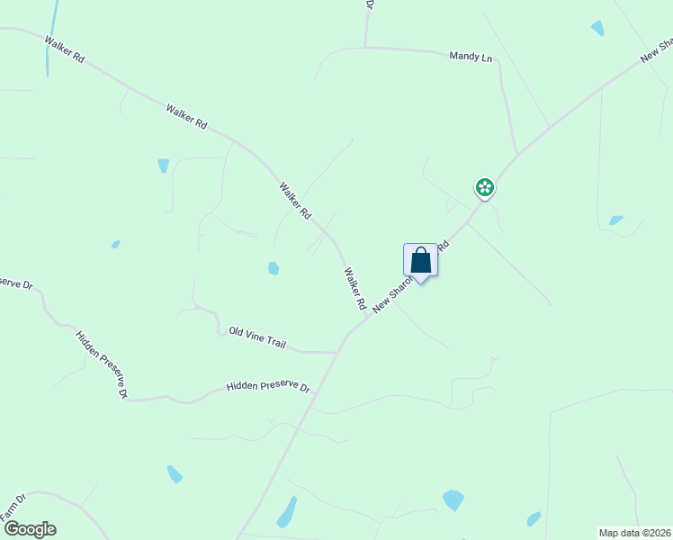 map of restaurants, bars, coffee shops, grocery stores, and more near 3703 Walker Road in Hillsborough