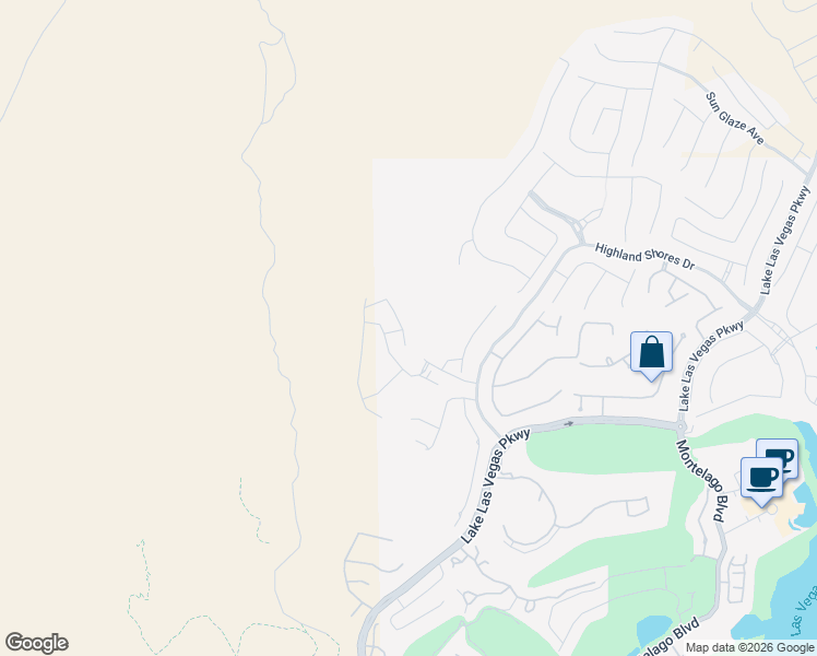 map of restaurants, bars, coffee shops, grocery stores, and more near 80 Cathedral Wash Place in Henderson