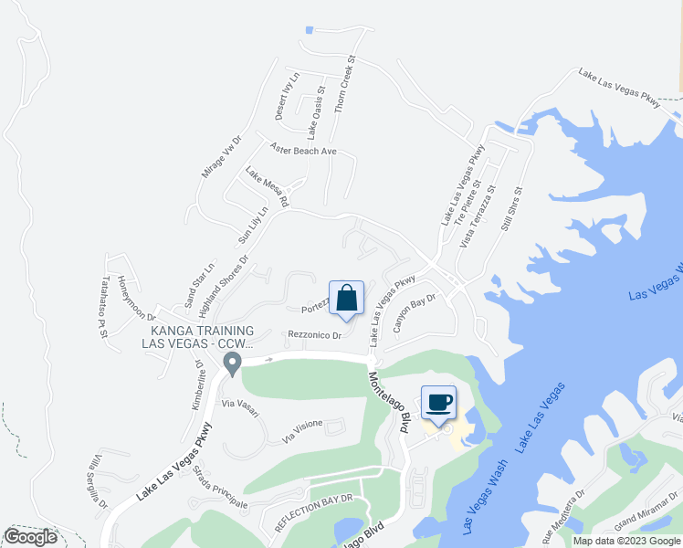 map of restaurants, bars, coffee shops, grocery stores, and more near 13 Laricola Court in Henderson