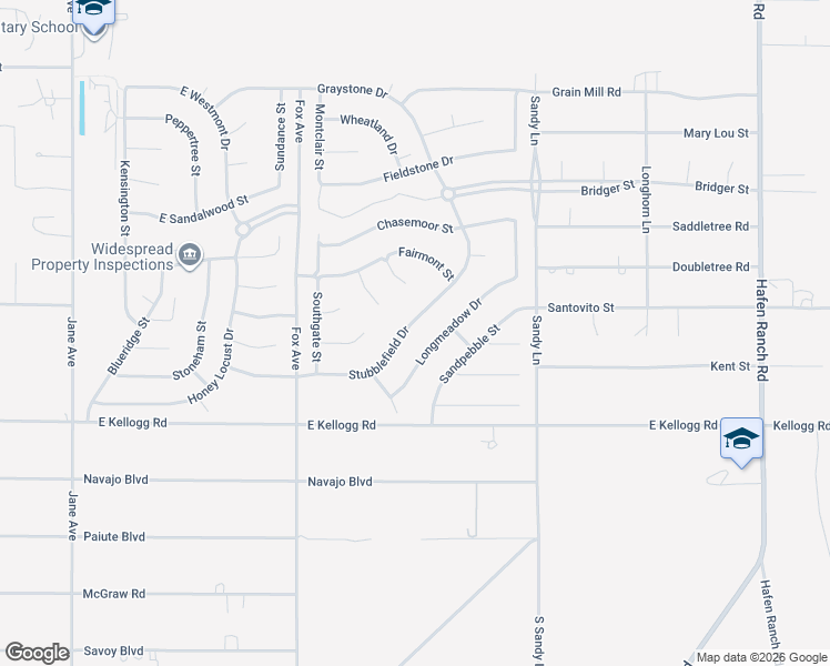 map of restaurants, bars, coffee shops, grocery stores, and more near 6791 Stubblefield Drive in Pahrump