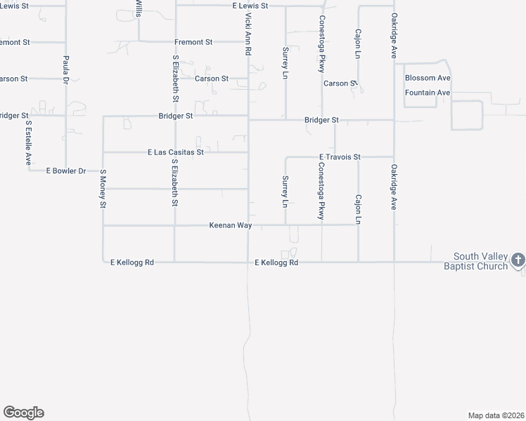 map of restaurants, bars, coffee shops, grocery stores, and more near 6821 Vicki Ann Road in Pahrump