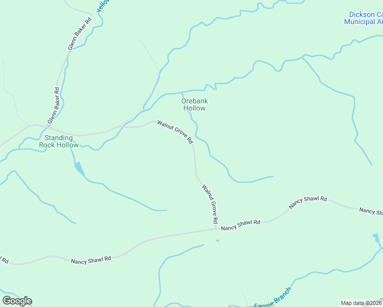 map of restaurants, bars, coffee shops, grocery stores, and more near 1128 Walnut Grove Road in Dickson