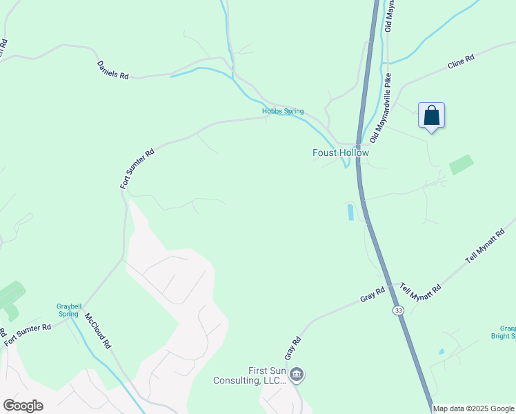 map of restaurants, bars, coffee shops, grocery stores, and more near in Knoxville