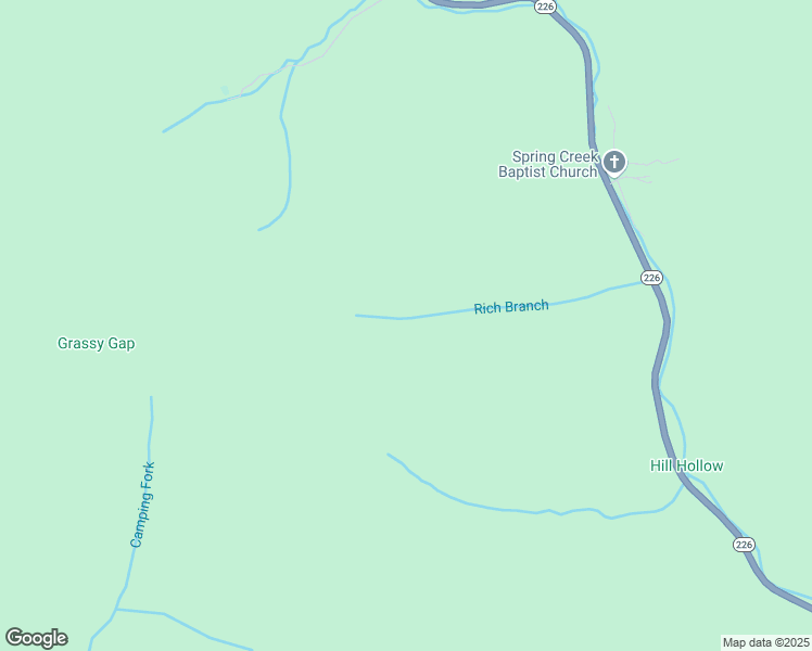 map of restaurants, bars, coffee shops, grocery stores, and more near 13787 North Carolina 226 in Bakersville