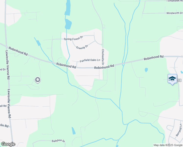 map of restaurants, bars, coffee shops, grocery stores, and more near 5917 Cutters Creek Court in Pfafftown