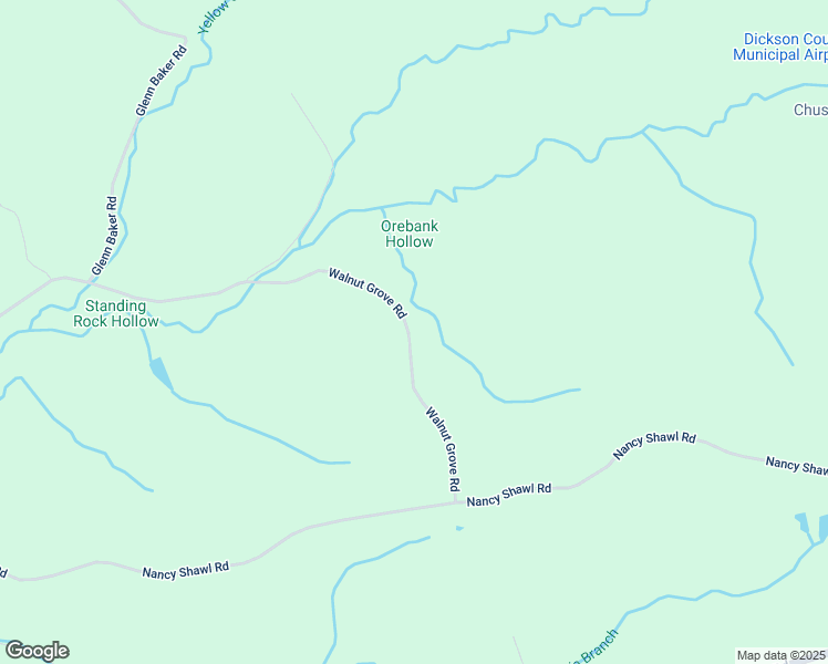 map of restaurants, bars, coffee shops, grocery stores, and more near 1128 Walnut Grove Road in Dickson