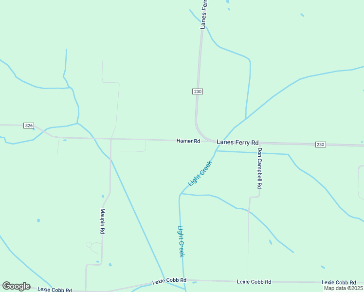map of restaurants, bars, coffee shops, grocery stores, and more near 4645 Hamer Road in Newbern