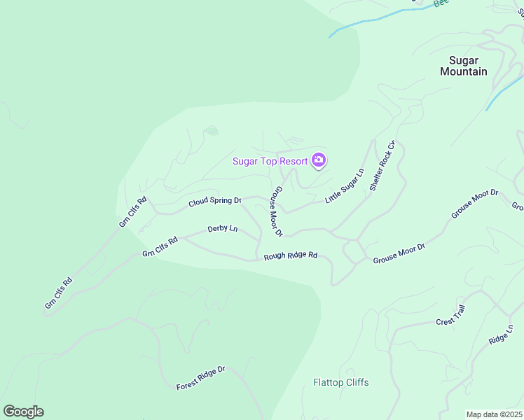 map of restaurants, bars, coffee shops, grocery stores, and more near 303 Sugar Top Drive in Sugar Mountain