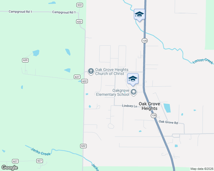 map of restaurants, bars, coffee shops, grocery stores, and more near 51 Ray Gene Lane in Paragould