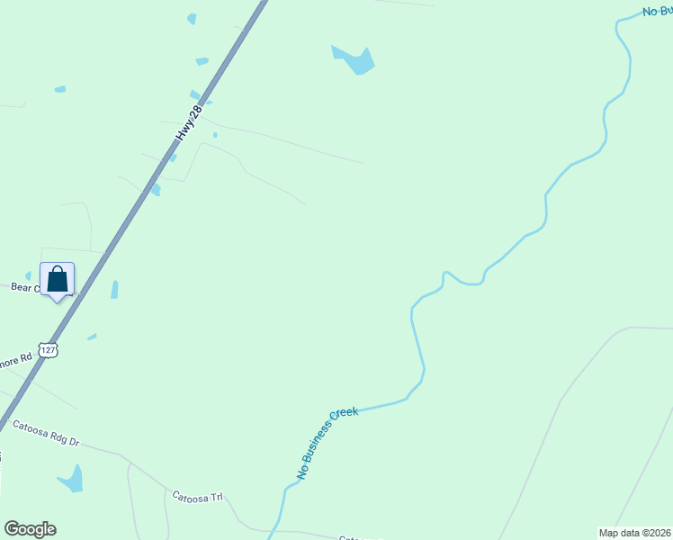 map of restaurants, bars, coffee shops, grocery stores, and more near in Clarkrange