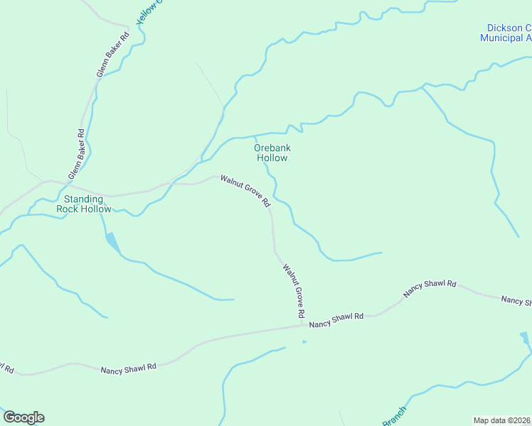 map of restaurants, bars, coffee shops, grocery stores, and more near 1128 Walnut Grove Road in Dickson